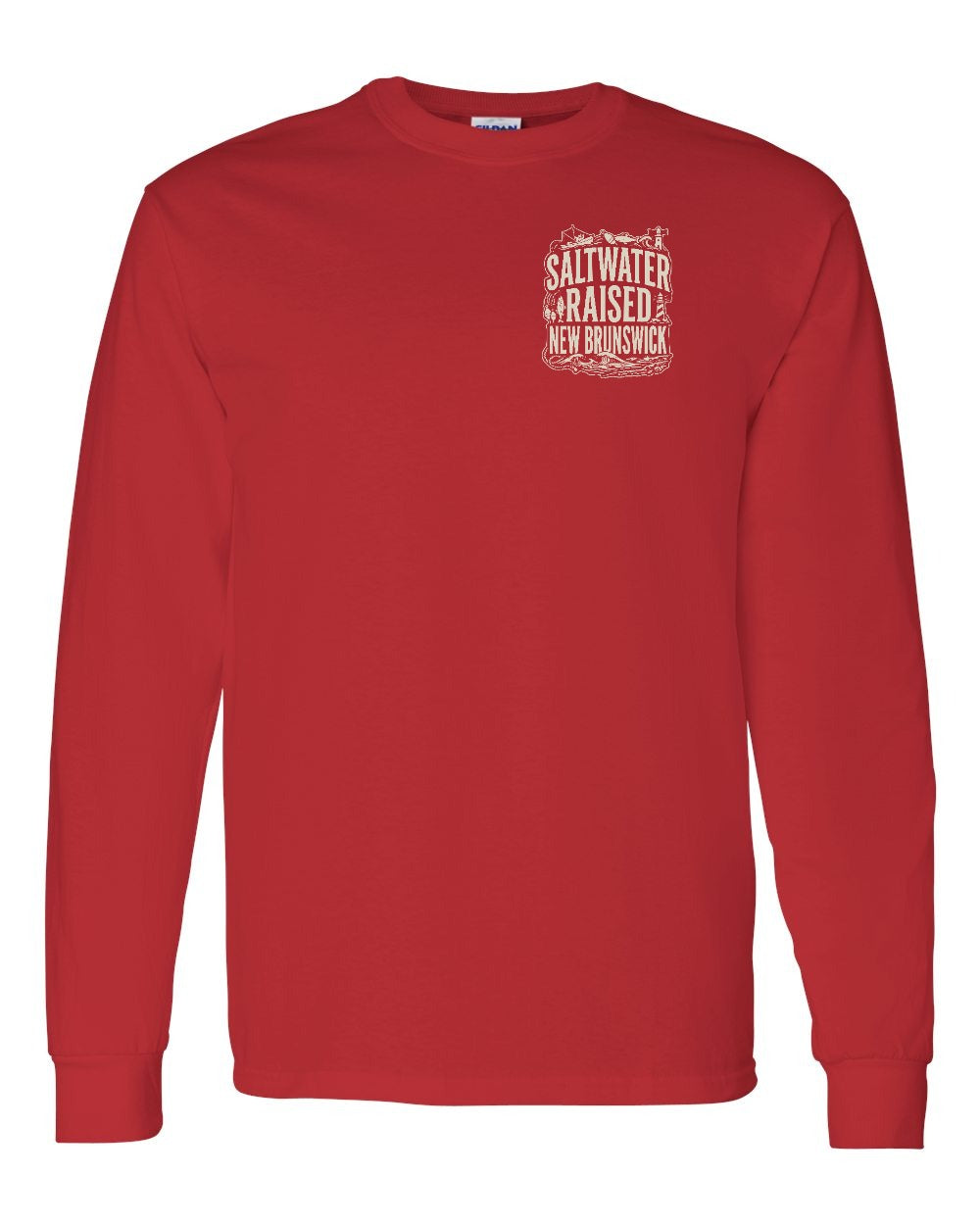 NB Saltwater Raised Folk Left Chest Long Sleeve Tee - Unisex