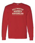 NFLD Saltwater Raised Sign Long Sleeve Tee - Unisex