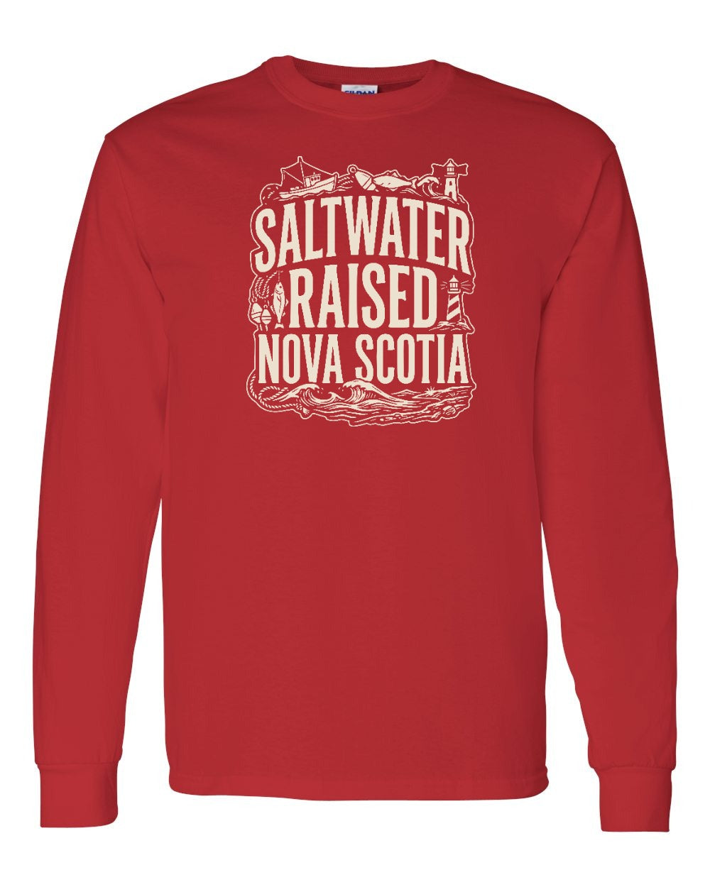 Saltwater Raised NS Folk Long Sleeve - Unisex