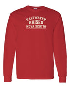 Saltwater Raised NS Sign Long Sleeve Tee - Unisex
