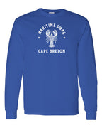 Maritime Swag CB Mandala white Lobster Long Sleeve Tee - Unisex
