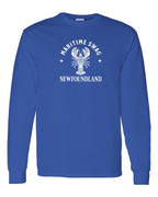 Maritime swag NFLD Mandala White Lobster Long Sleeve Tee - Unisex
