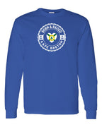Born and Raised CB Heart Flag Long Sleeve Tee - Unisex
