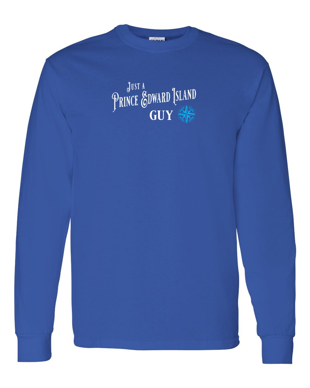 Just a PEI Guy Blue Long Sleeve Tee - Unisex