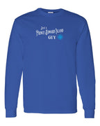 Just a PEI Guy Blue Long Sleeve Tee - Unisex