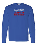 Living in Customized Made in PEI Long Sleeve Tee - Unisex
