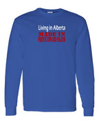 Living in Ab made in PEI Long Sleeve Tee - Unisex