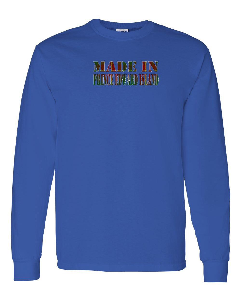 Made In PEI tartan Long Sleeve Tee - Unisex