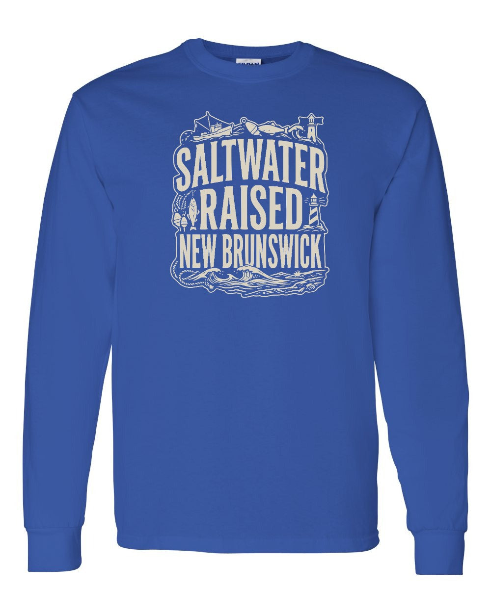 NB Saltwater Raised Folk Long Sleeve Tee - Unisex