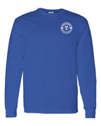 Born and Raised NS Heart Flag Left Chest Long Sleeve Tee - Unisex