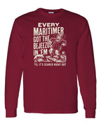 Bejezus Long Sleeve in Cardinal Red