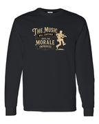 Muisic Will Continue Fiddle Long Sleeve in Black