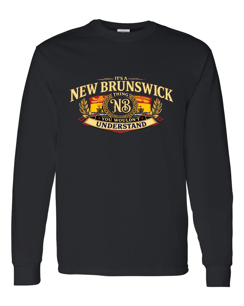 Nb Understand Full Front Long Sleeve in Black