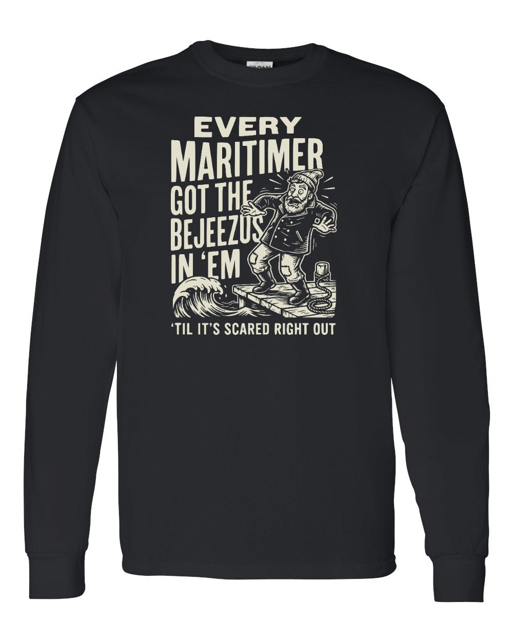Bejezus Long Sleeve in Black