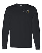 Just a NB Guy Yellow Compass Left Chest Long Sleeve Tee - Unisex