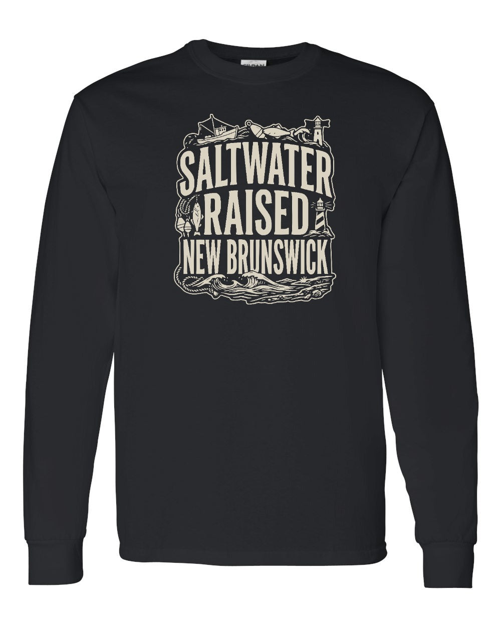 NB Saltwater Raised Folk Long Sleeve Tee - Unisex