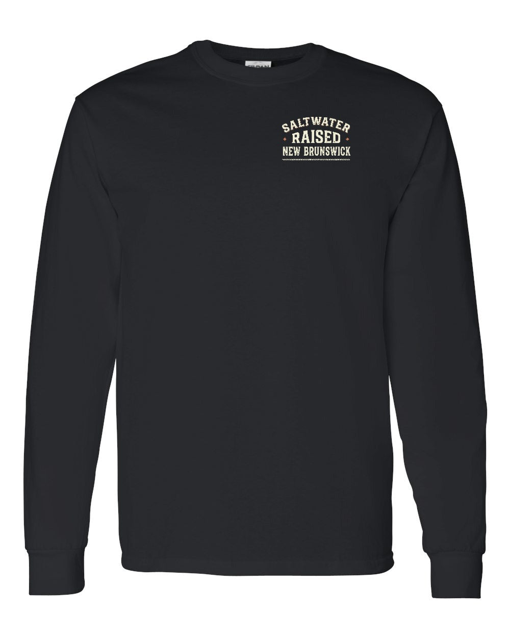 NB Saltwater Raised Sign Left Chest Long Sleeve Tee - Unisex