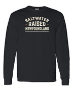 NFLD Saltwater Raised Sign Long Sleeve Tee - Unisex