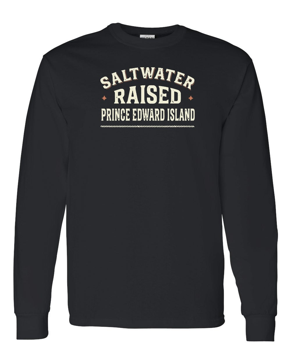 PEI Saltwater Raised Sign Long Sleeve Tee - Unisex