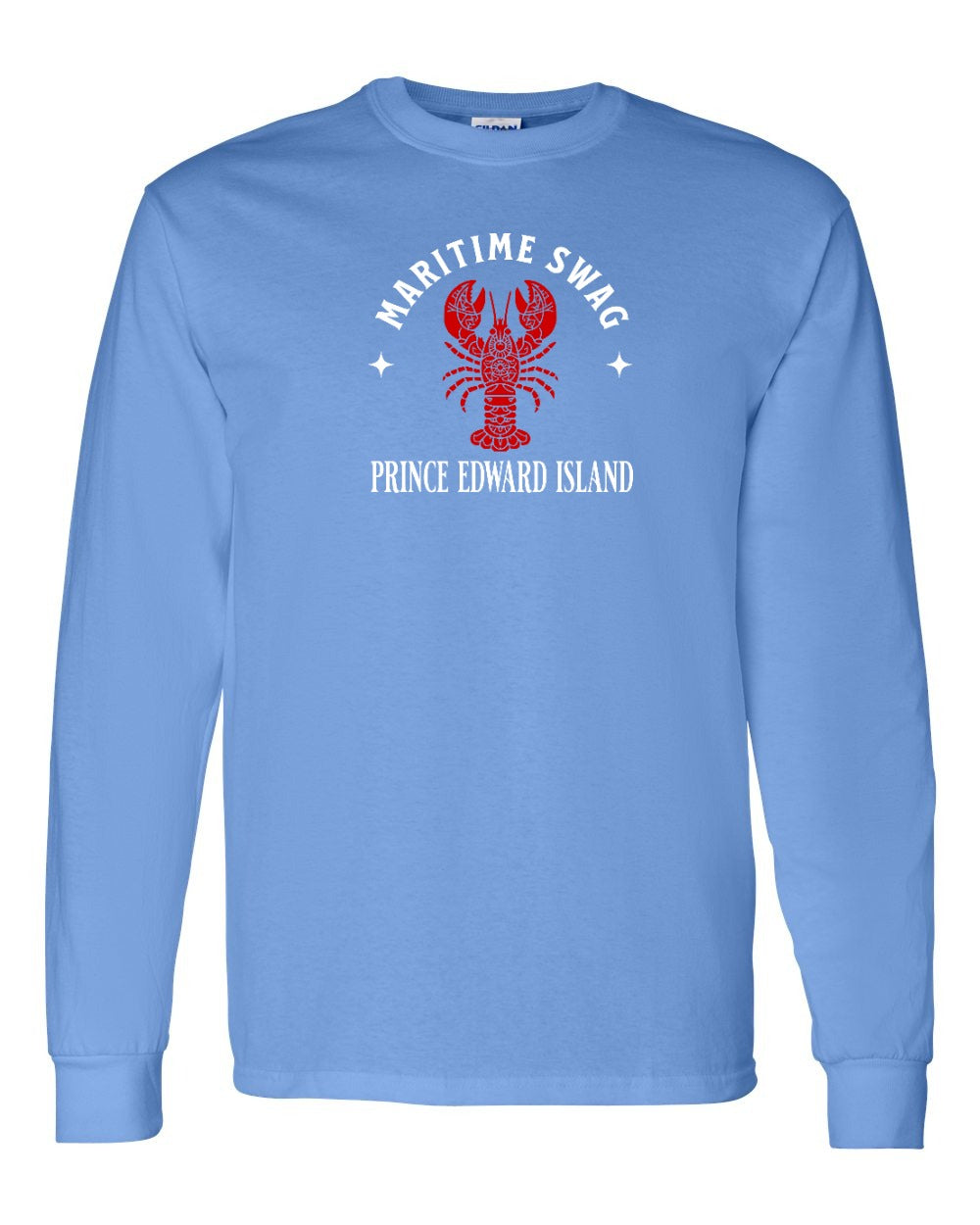 Maritime Swag PEI Mandala Red Lobster Long Sleeve Tee - Unisex