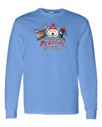 We Tried Nice New Full Front Long Sleeve in Carolina Blue