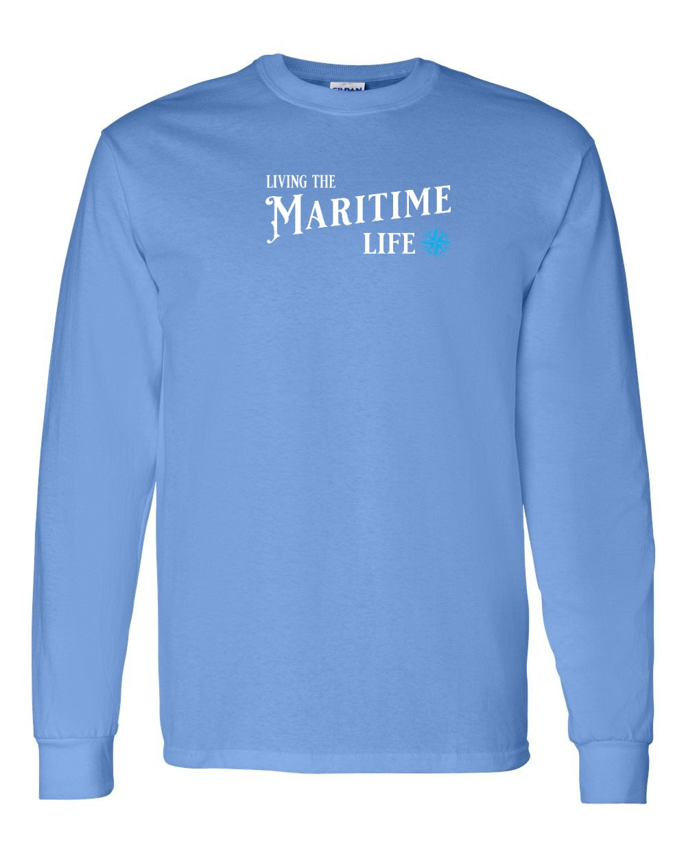 Living the Maritime life blue compass Long Sleeve Tee - Unisex