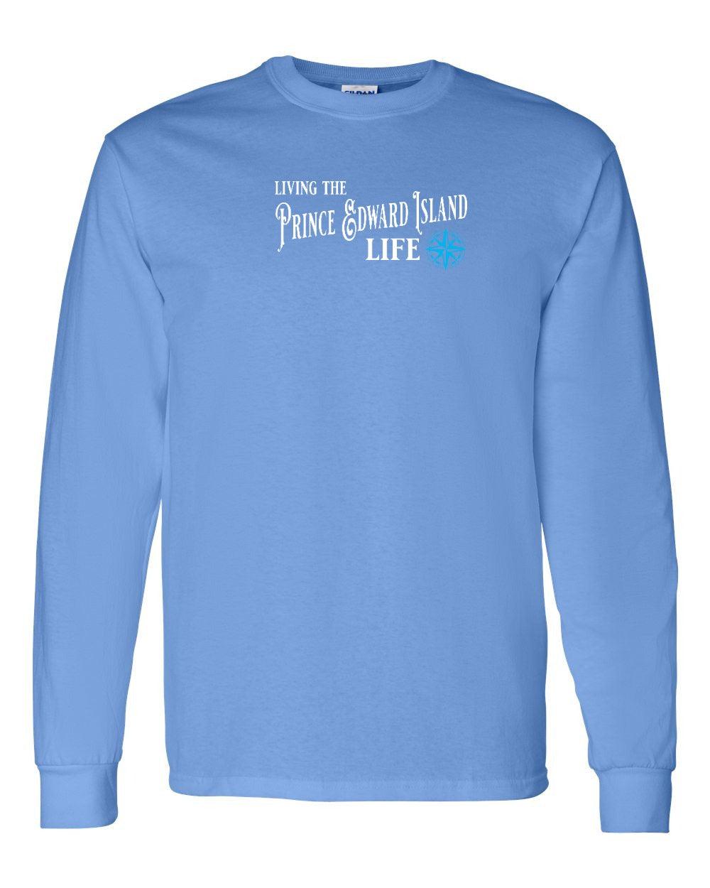 Living the PEI life blue compass Long Sleeve Tee - Unisex