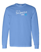 Living the PEI life blue compass Long Sleeve Tee - Unisex