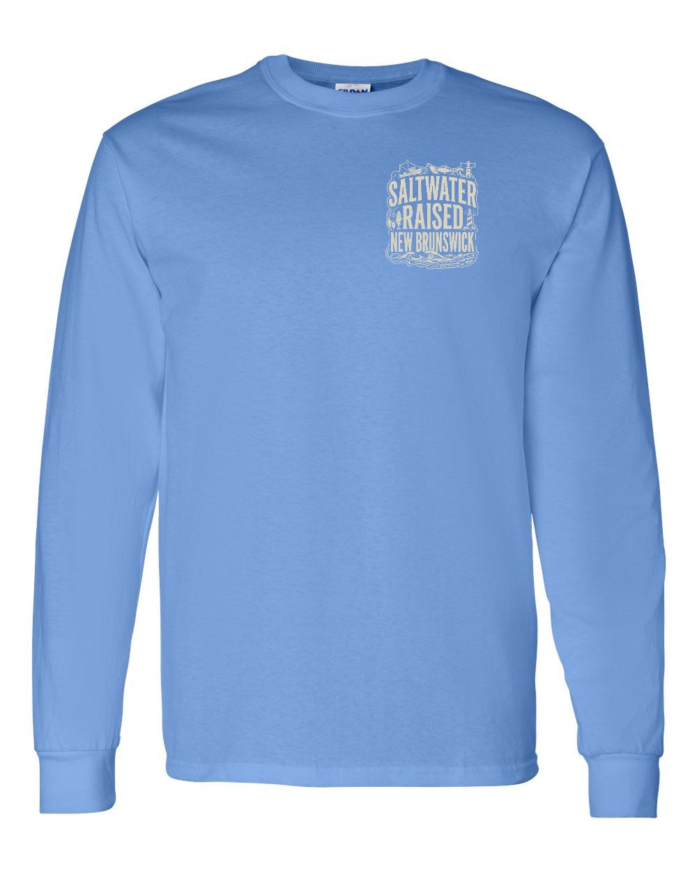 NB Saltwater Raised Folk Left Chest Long Sleeve Tee - Unisex