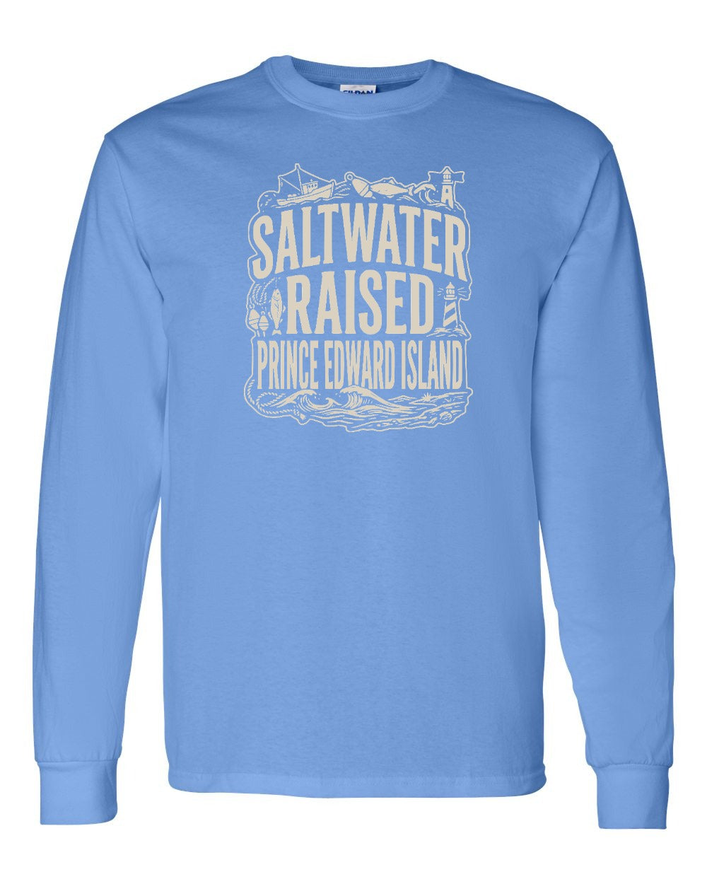 PEI Saltwater Raised Folk Long Sleeve Tee - Unisex