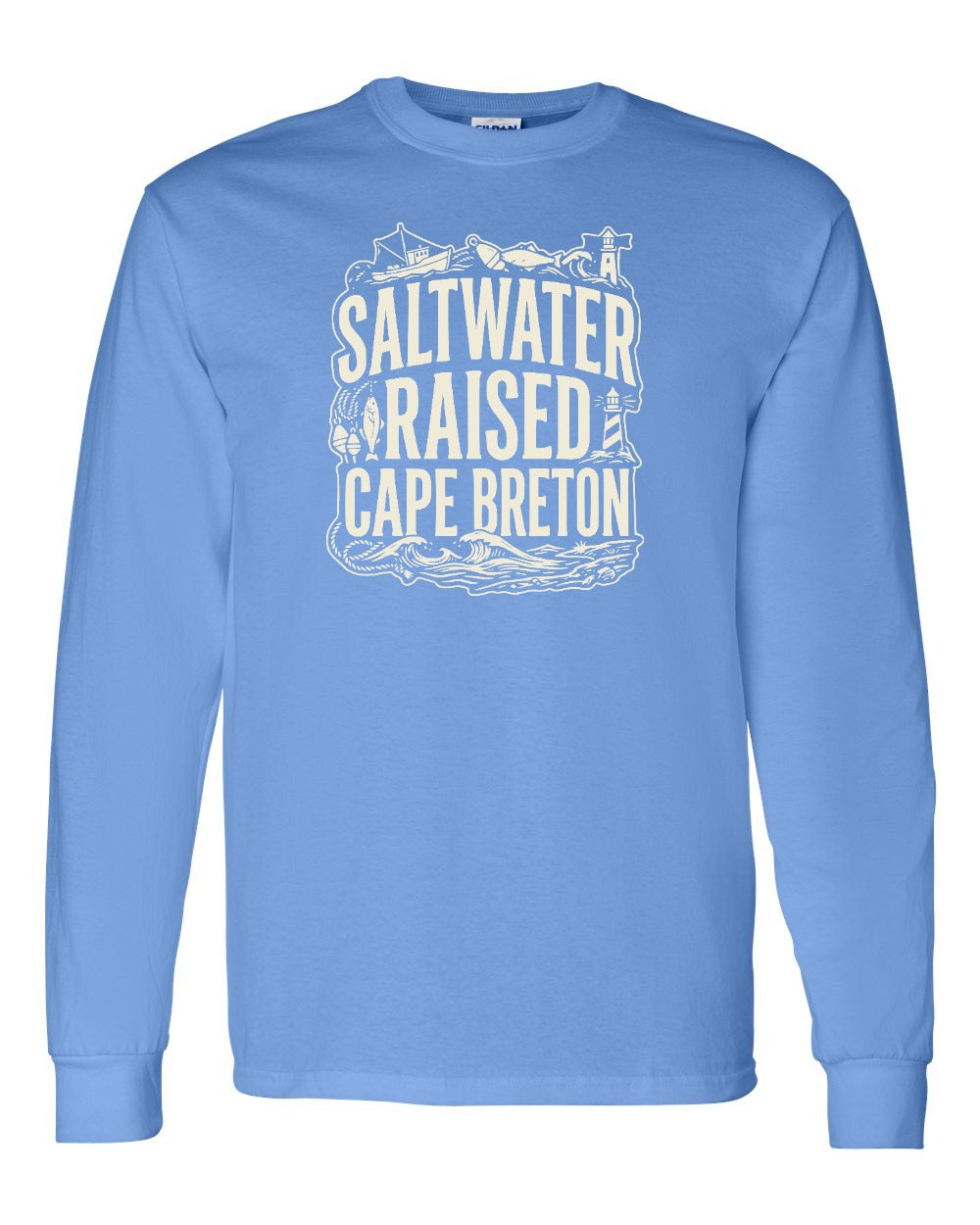 CB Saltwater Raised Folk Long Sleeve Tee - Unisex