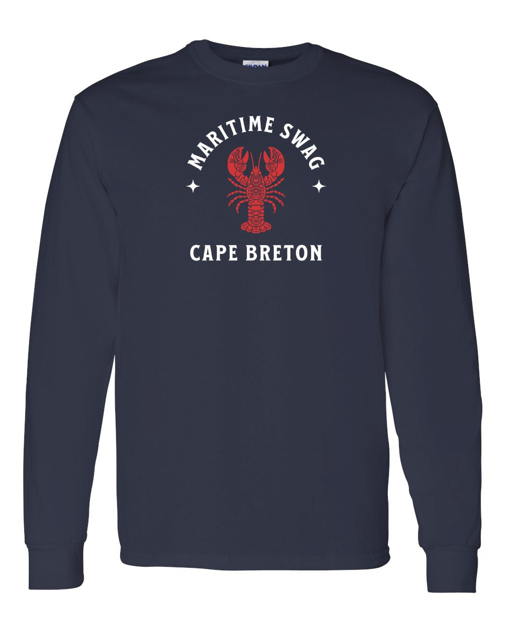 Maritime Swag CB Mandala Red Lobster Long Sleeve Tee - Unisex