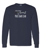A Piece Of My Heart in PEI Tartan Long Sleeve Tee - Unisex