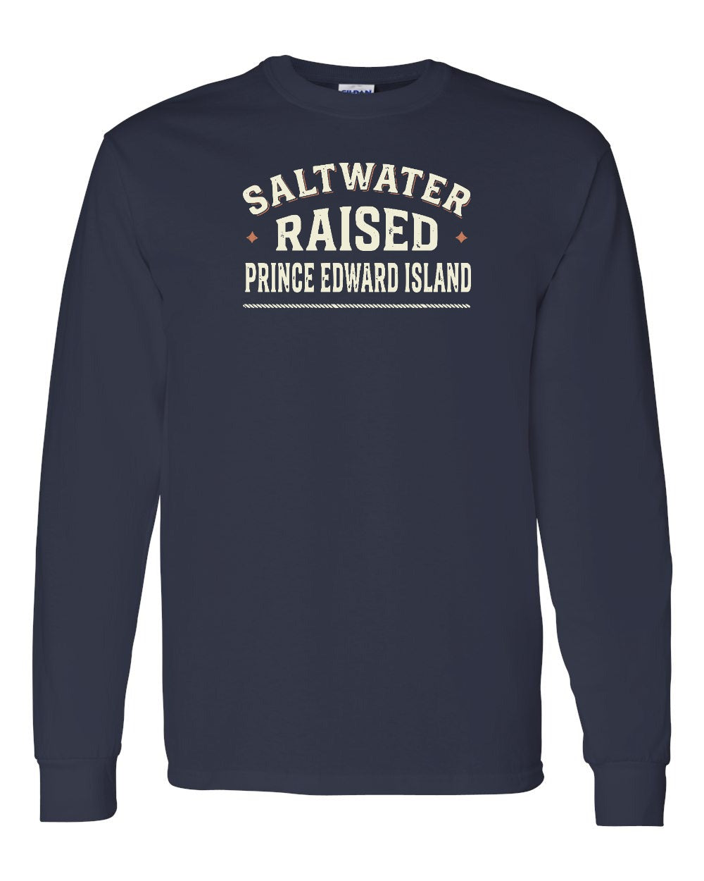 PEI Saltwater Raised Sign Long Sleeve Tee - Unisex
