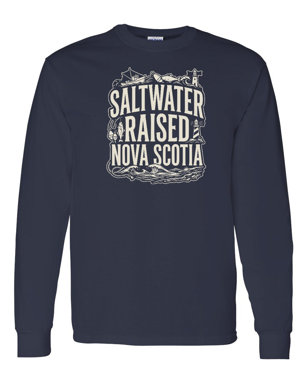 Saltwater Raised NS Folk Long Sleeve - Unisex