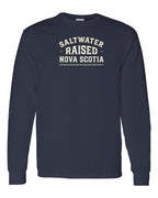 Saltwater Raised NS Sign Long Sleeve Tee - Unisex