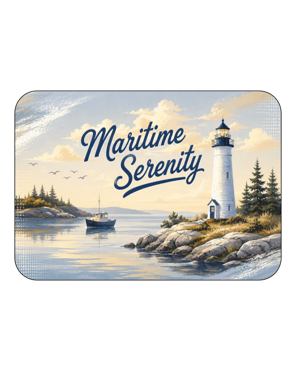 Maritime Serenity Day Magnet