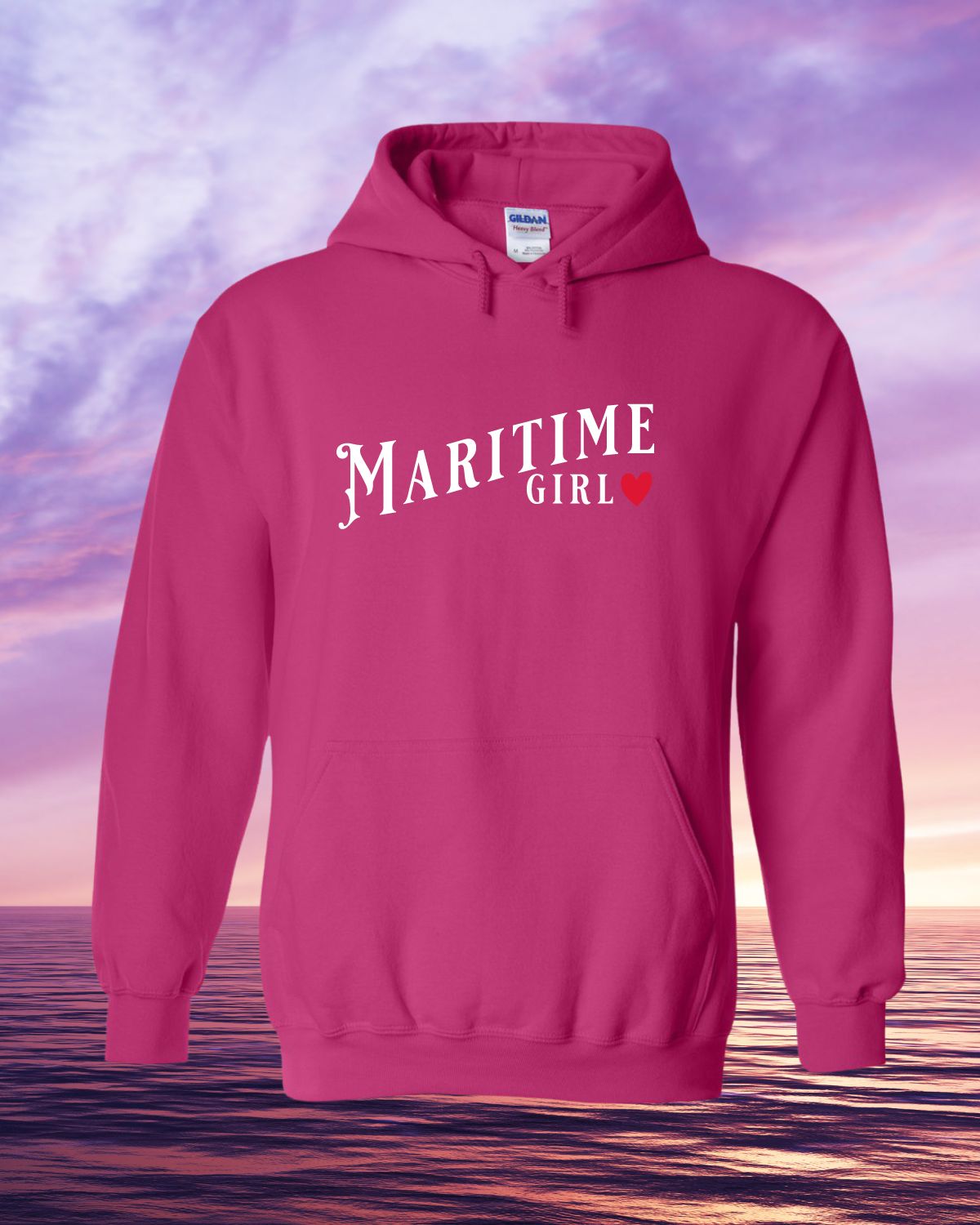 Maritime Girl Pullover Hoodie - Unisex