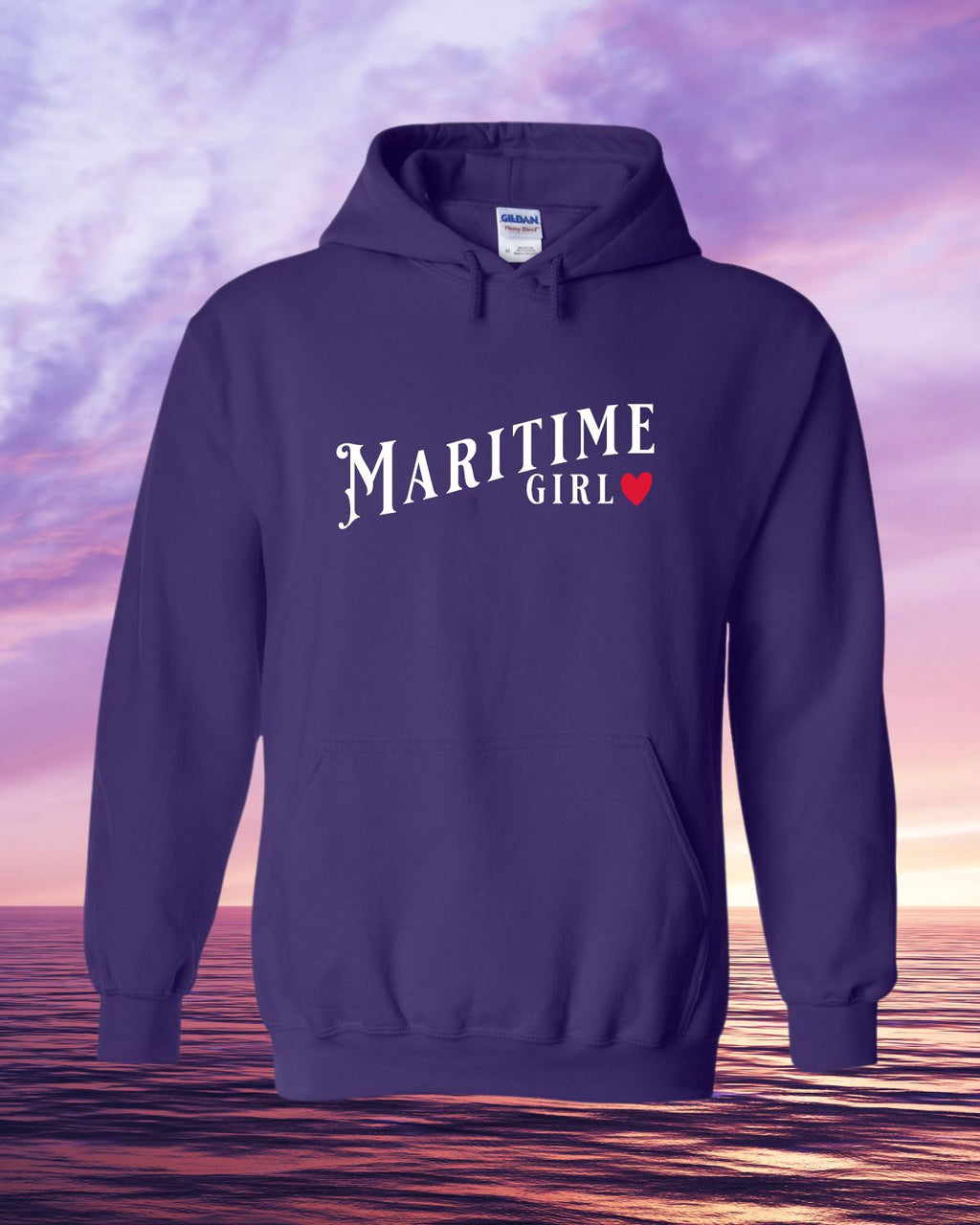 Maritime Girl Pullover Hoodie - Unisex