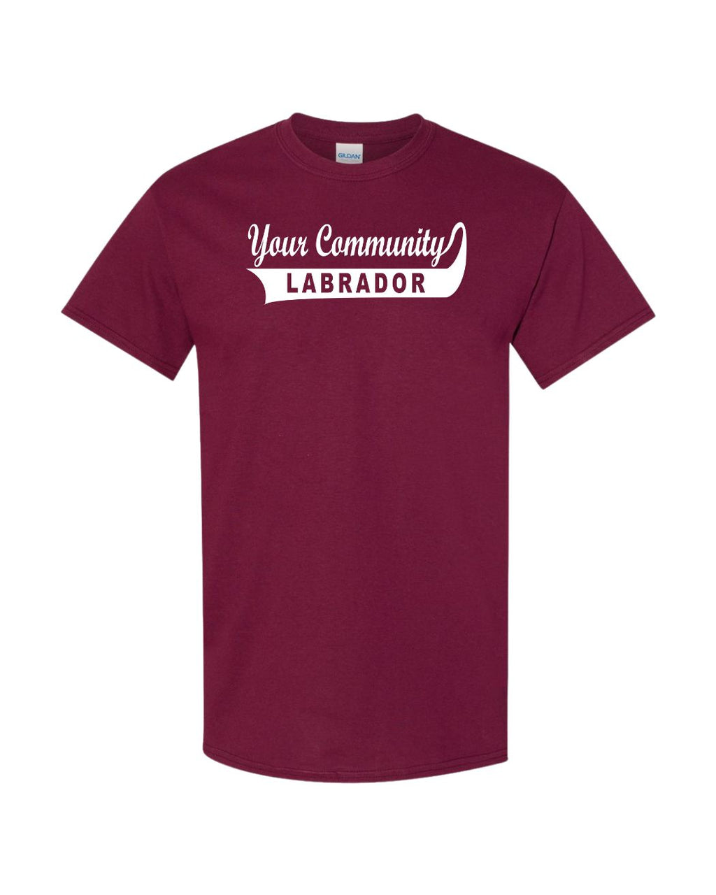 Custom Your Community Labrador Men's Tee