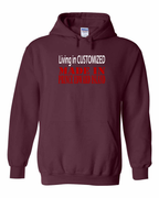 Living in customized made in PEI Pullover Hoodie - Unisex