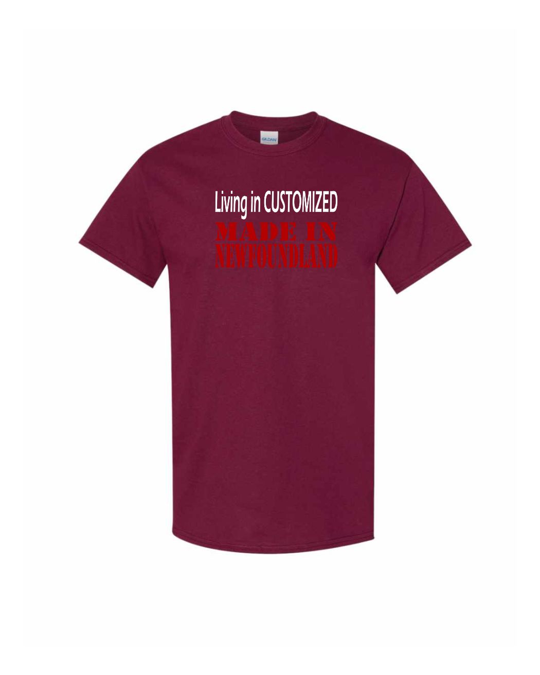 Living in Custom Made in Newfoundland Full Men's Tee