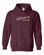 Just a NFLD Guy Yellow Compass Pullover Hoodie - Unisex