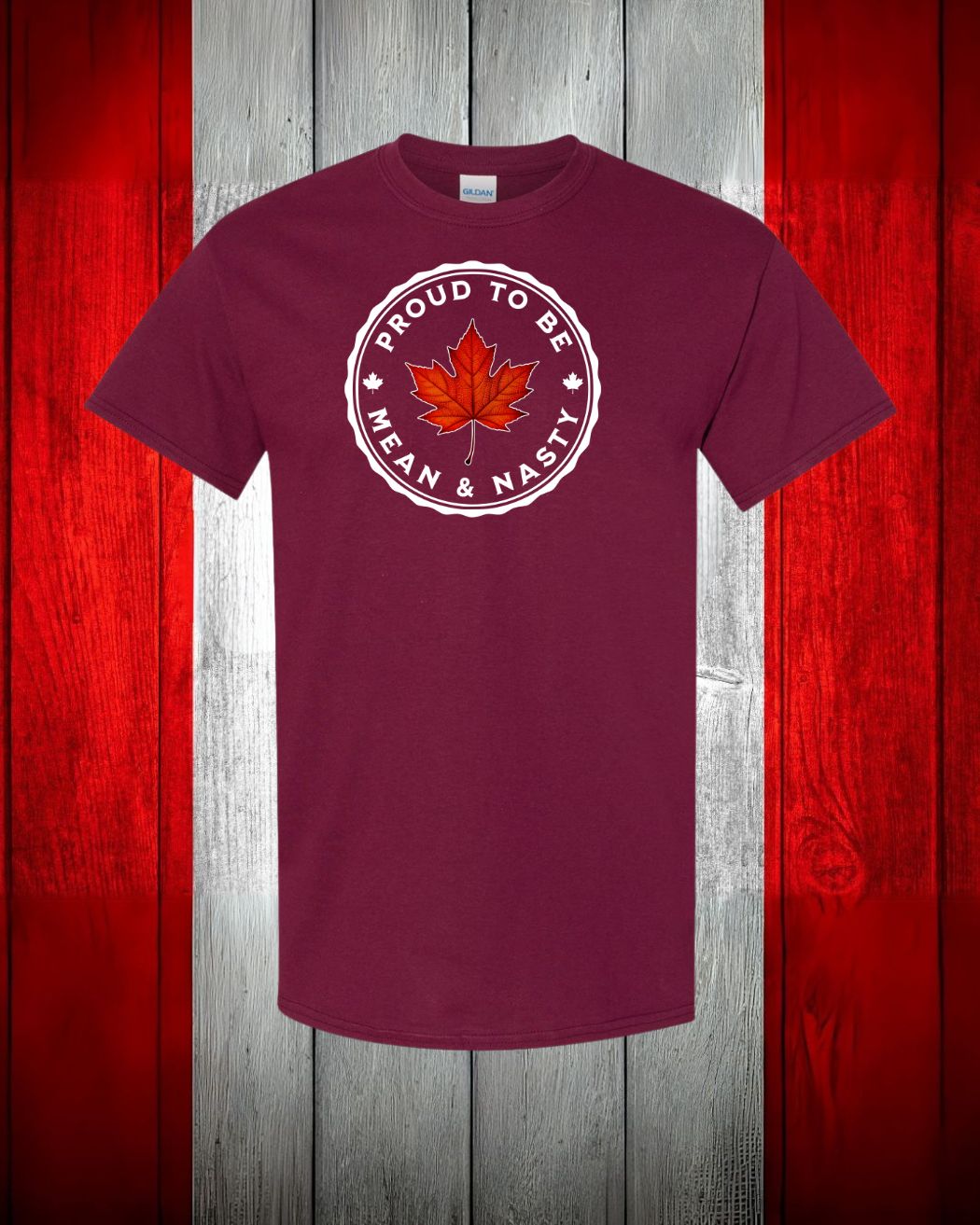 Proud to be Mean & Nasty Leaf Men's Tee