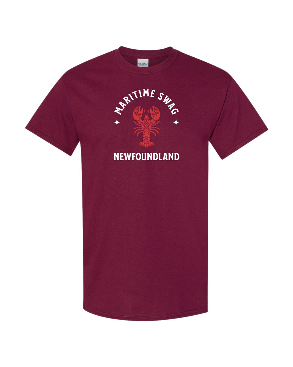 Maritime Swag NFLD Mandala Red Lobster Men's Tee