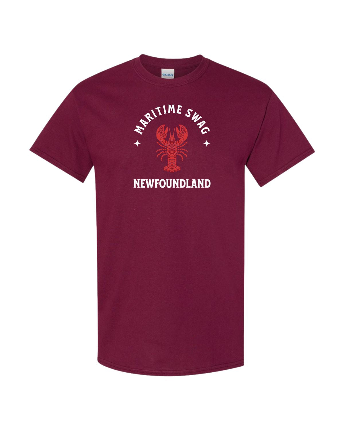 Maritime Swag NFLD Mandala Red Lobster Men's Tee