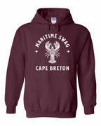 Maritime Swag CB Mandala white Lobster Pullover Hoodie - Unisex