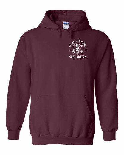 Maritime Swag Cape Breton Pirate Left Chest Pullover Hoodie