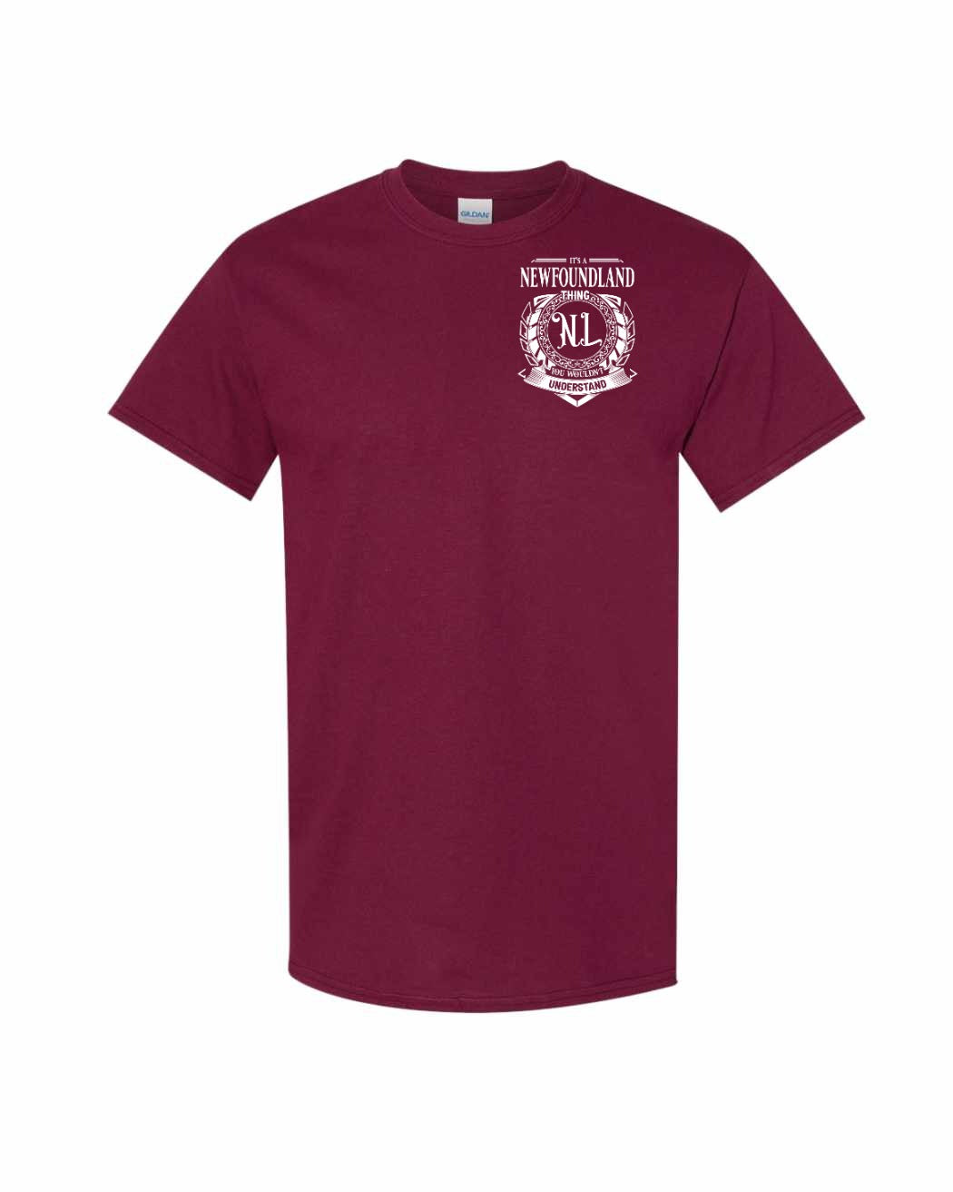 It's  A NFLD Thing Left Chest Men's Tee