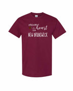 A piece of My heart in NB Tartan Heart Men's Tee